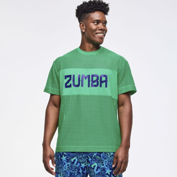 Zumba Libre Boxy Mesh Top - Image 3