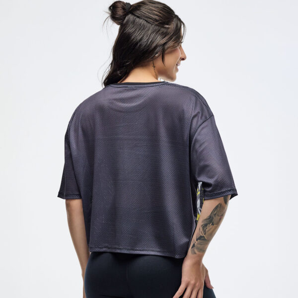 Sizzlin' Mesh Boxy Crop Top - Image 2
