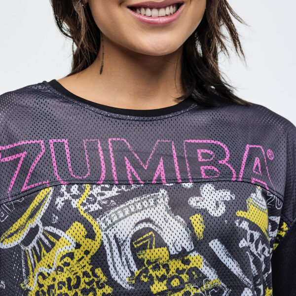 Sizzlin' Mesh Boxy Crop Top - Image 3