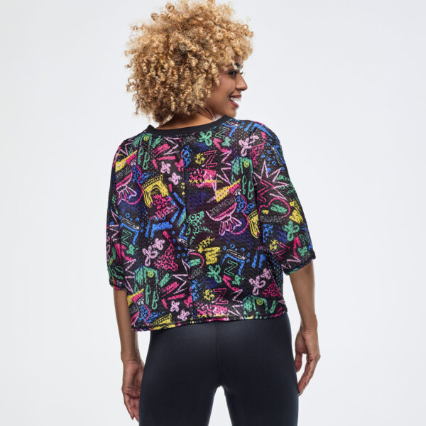 Sizzlin' Boxy Dolman Crop Top - Image 3