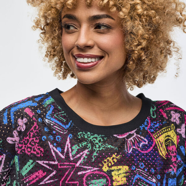 Sizzlin' Boxy Dolman Crop Top - Image 4