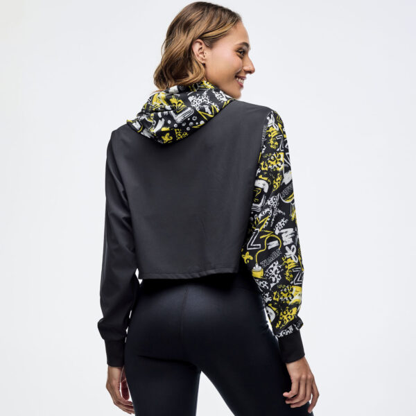 Sizzlin' Woven Zip-Up Hoodie - Image 4