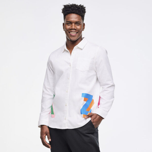 Zumba Multicolor Button Down - Image 2