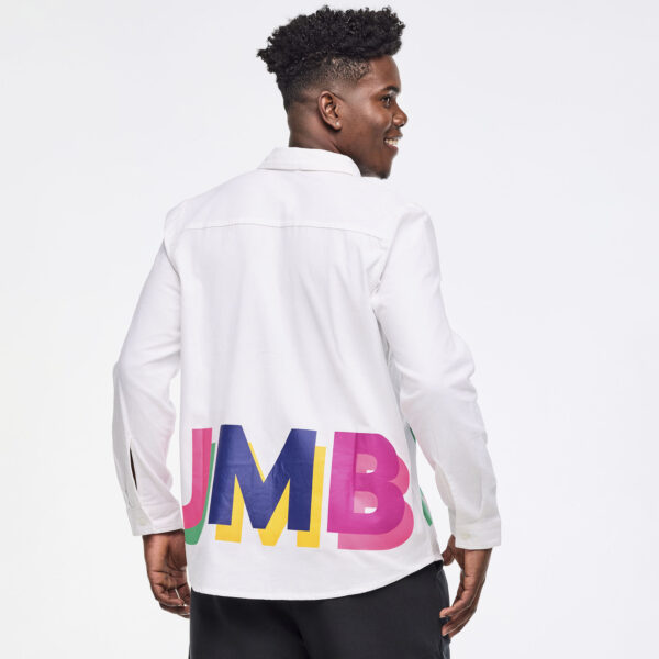 Zumba Multicolor Button Down - Image 3