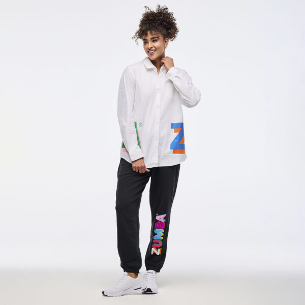 Zumba Multicolor Button Down - Image 5