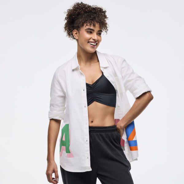 Zumba Multicolor Button Down - Image 8
