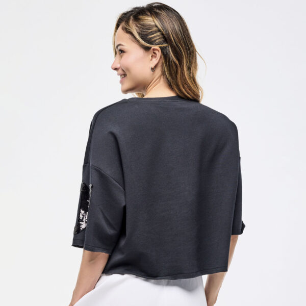 Zumba Sparkle Boxy Crop Top - Image 4