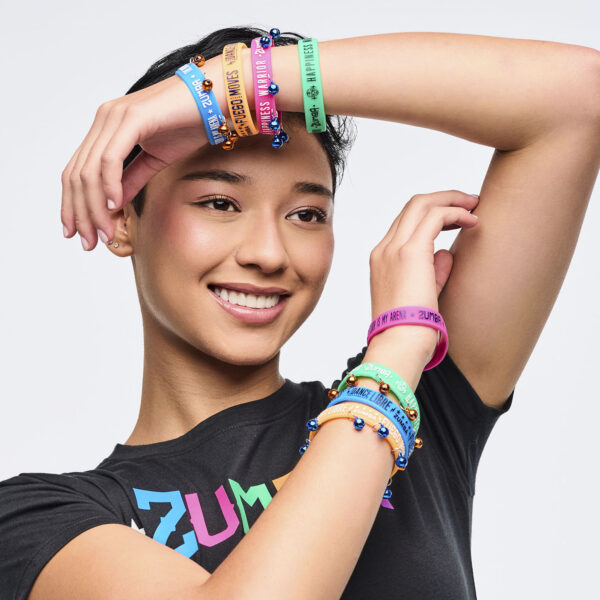 Zumba Libre Rubber Bracelets 8PK - Image 2