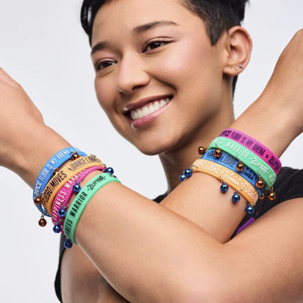 Zumba Libre Rubber Bracelets 8PK - Image 3