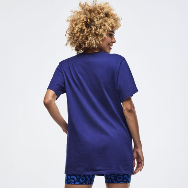 Sizzlin' Crew Neck Tee - Soft Navy - Image 2