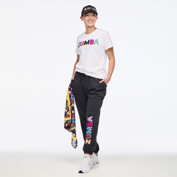Zumba Multicolor Crew Neck Tee - Image 3