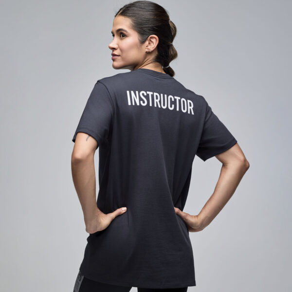 STRONG iD Unisex Crew Neck Tee - Bold Black - Image 4