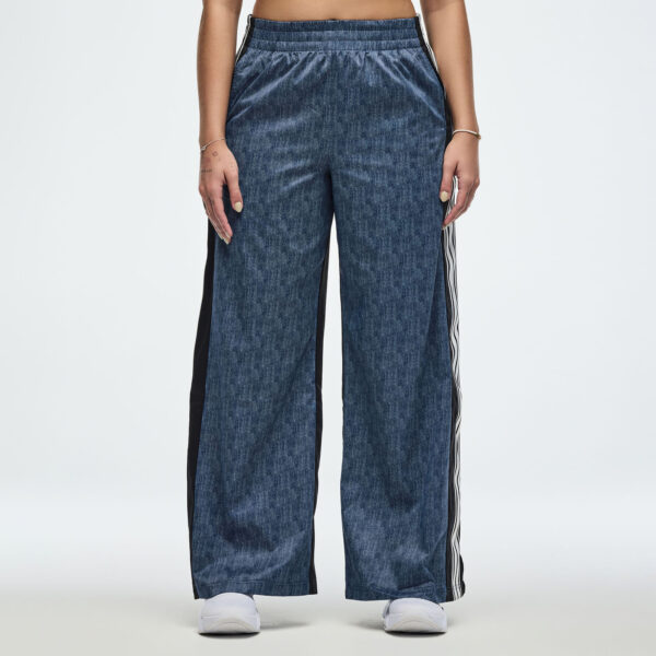 ZW Wide Leg Pants With Side Snap Placket