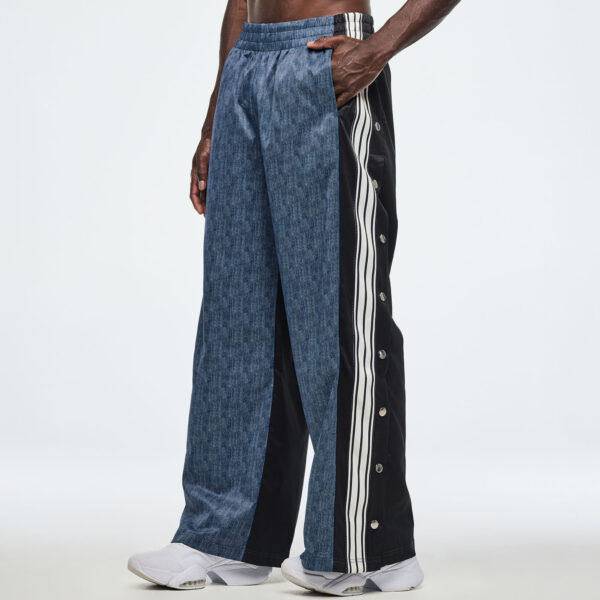 ZW Wide Leg Pants With Side Snap Placket - Image 7