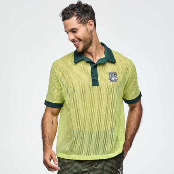 Class of 2001 Oversized Mesh Polo - Image 6