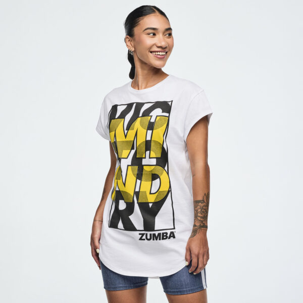 ZW Men's Crew Neck Round Hem Tee - Image 4
